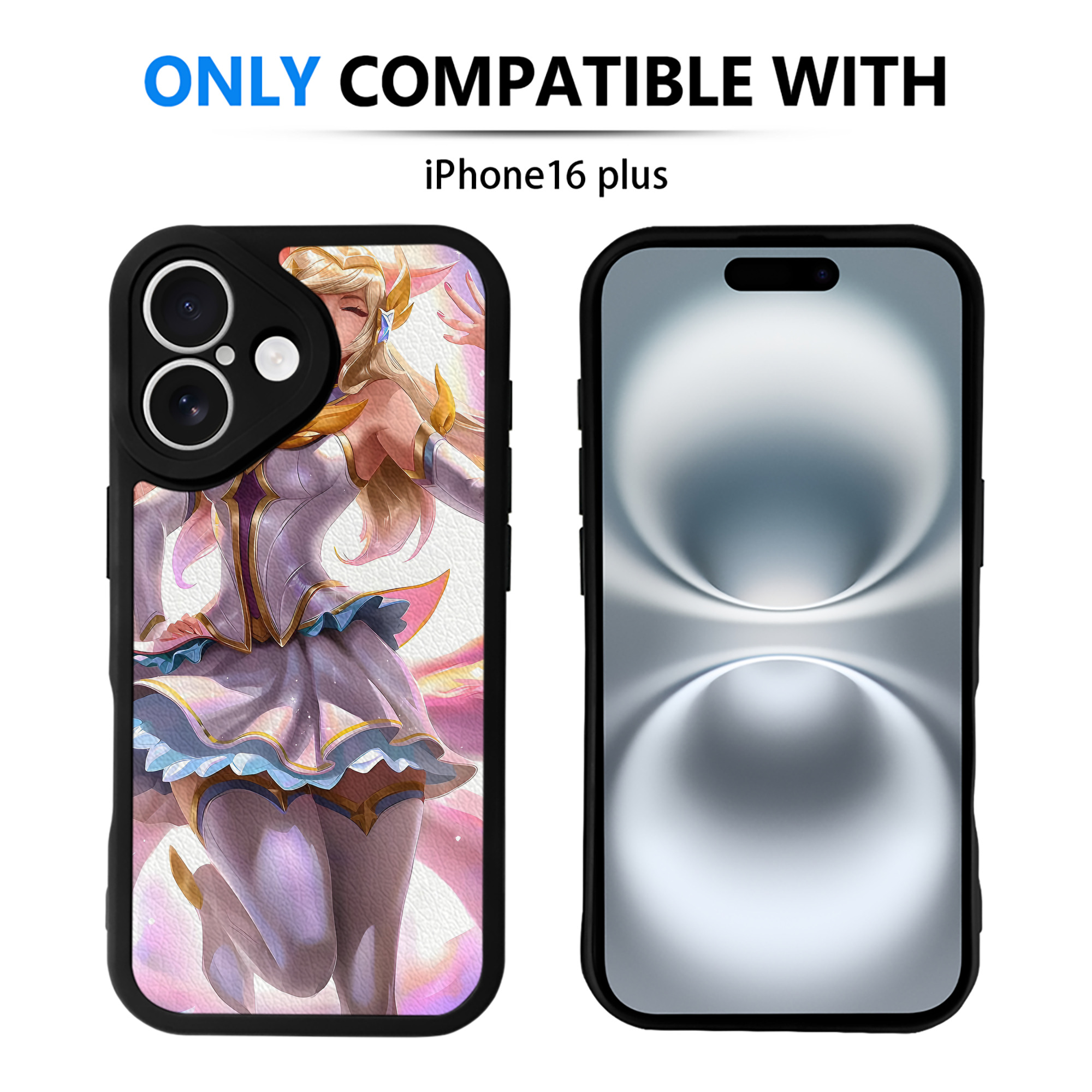リーグ・オブ・レジェンド League of Legends LOL 【iPhone 16シリーズ対応】シリコンスマホケース（レザー調） 材質：シリコン